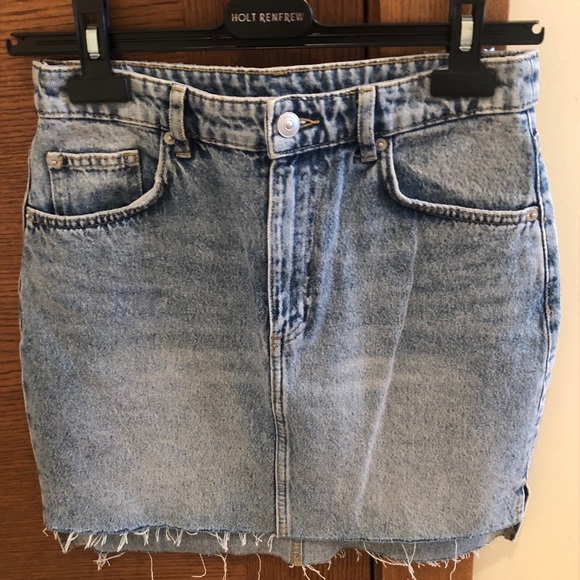 🌷 H&M Denim Skirt light blue